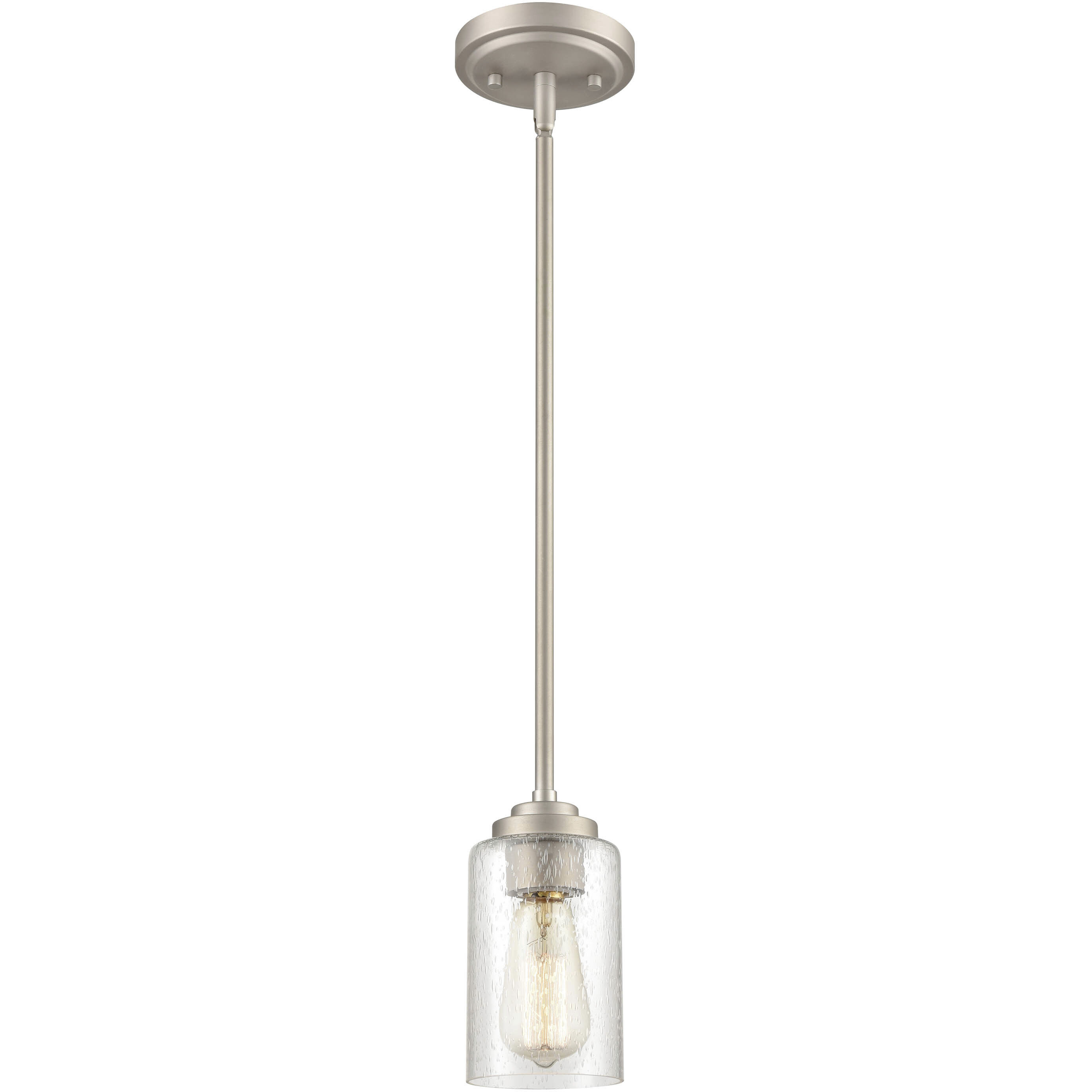 Moven 1 Light 5 inch Satin Nickel Mini Pendant Ceiling Light